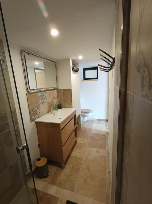 Gite De Charme Avec Jacuzzi Face Au Mont Ventoux Crestet 外观 照片